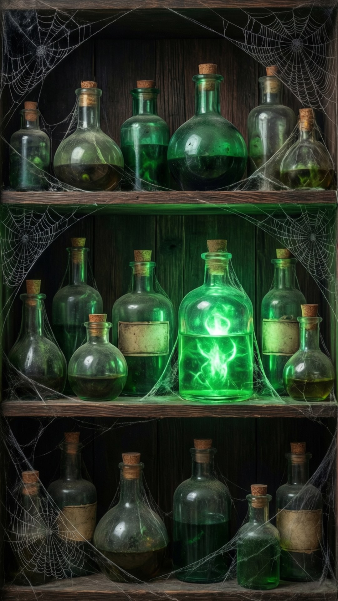 魔药瓶辉光 壁纸