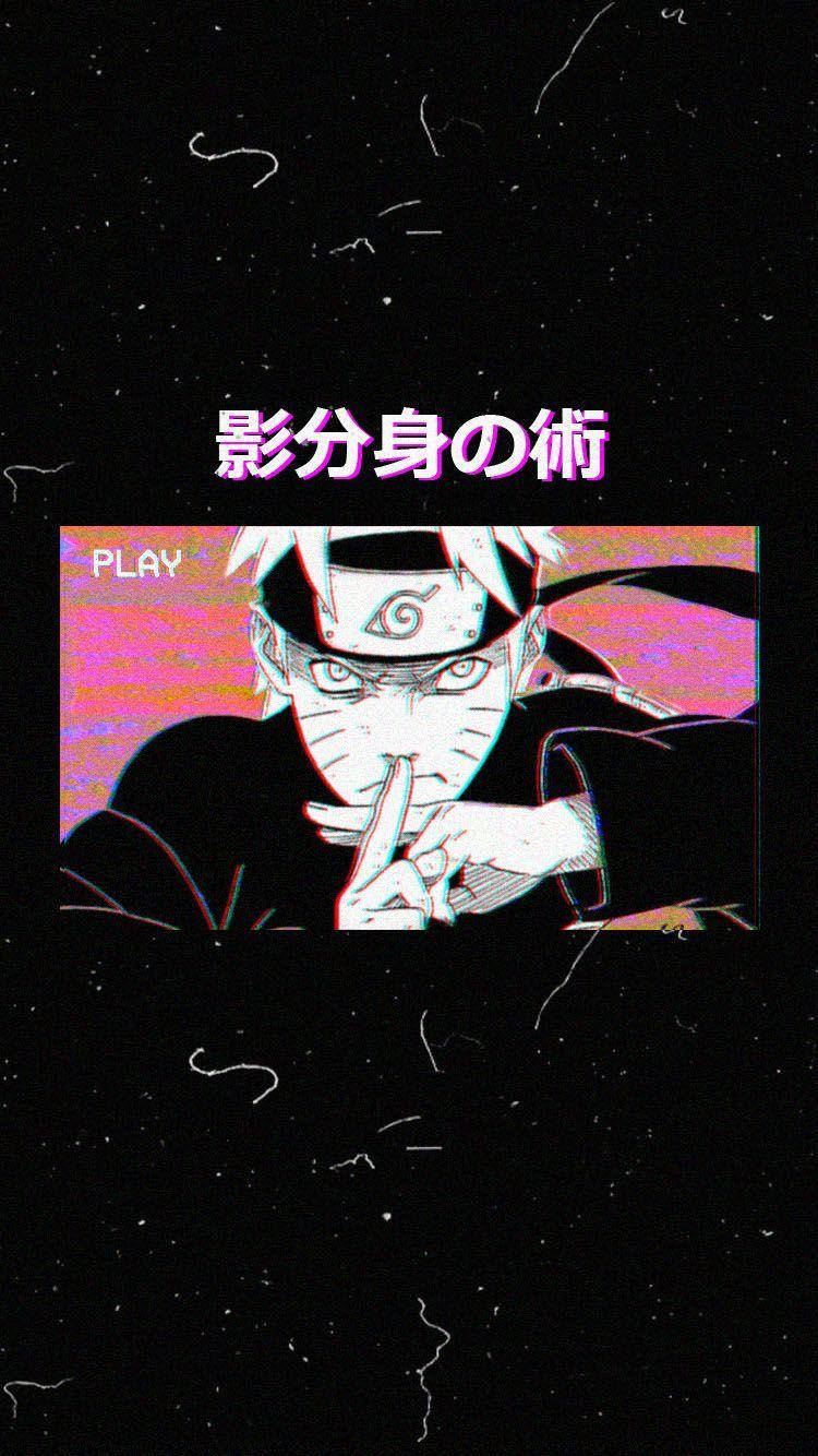 鸣人影分身术美学 壁纸