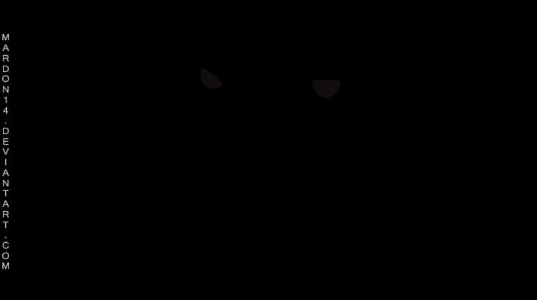 黑暗中神秘发光的眼睛 壁纸