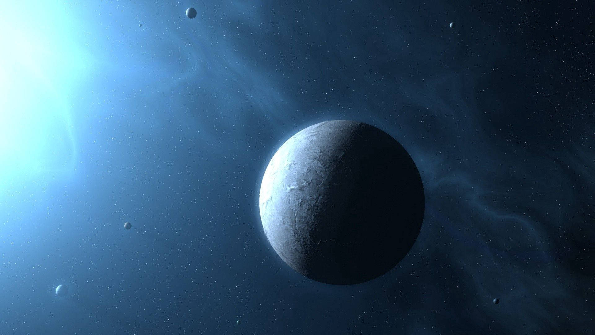 黑暗外太空壁纸