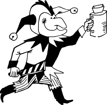 黑暗小丑肖像 壁纸