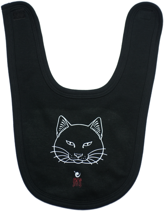 黑猫围兜产品图 壁纸
