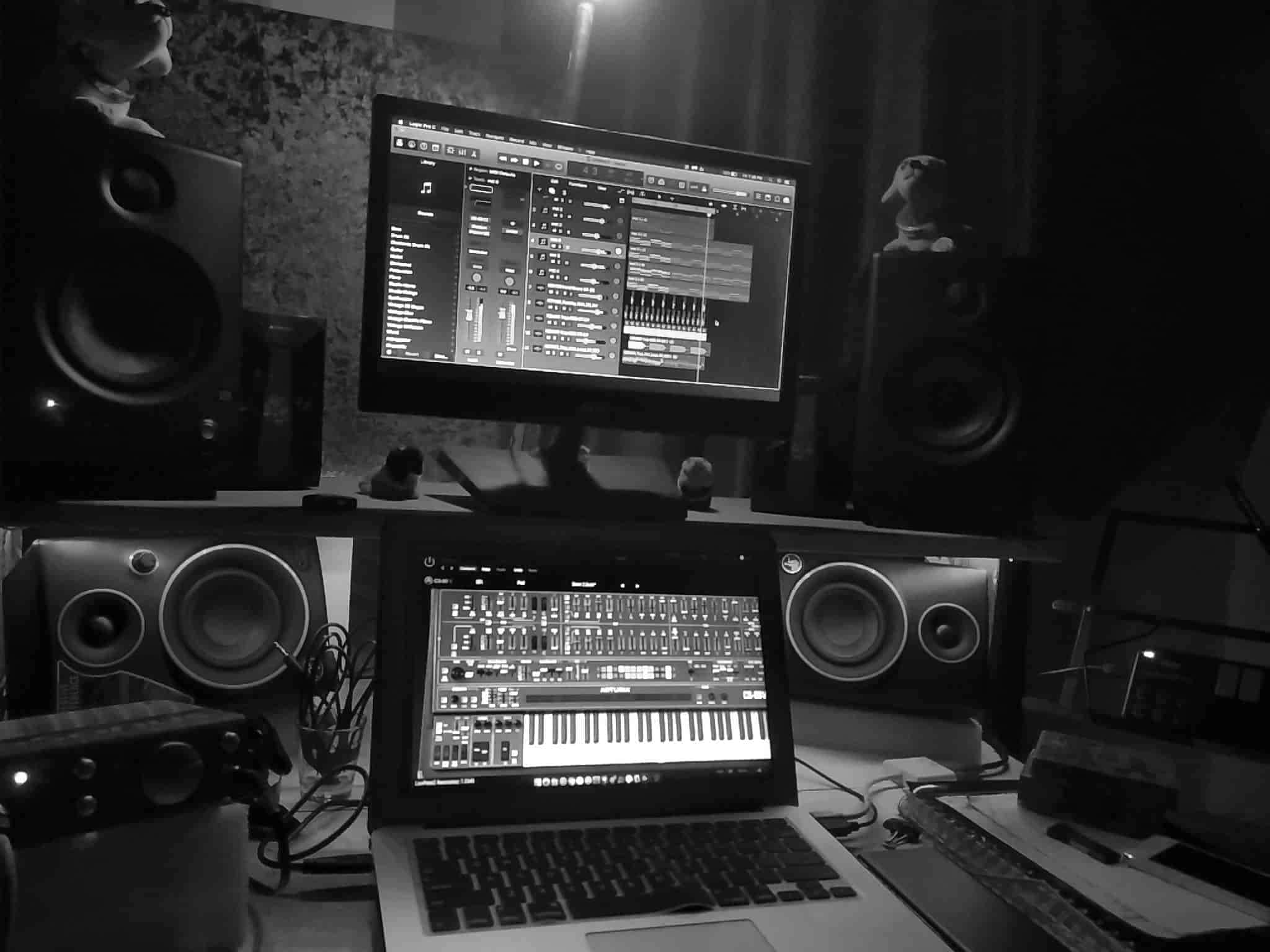 黑白美学FL Studio壁纸 壁纸