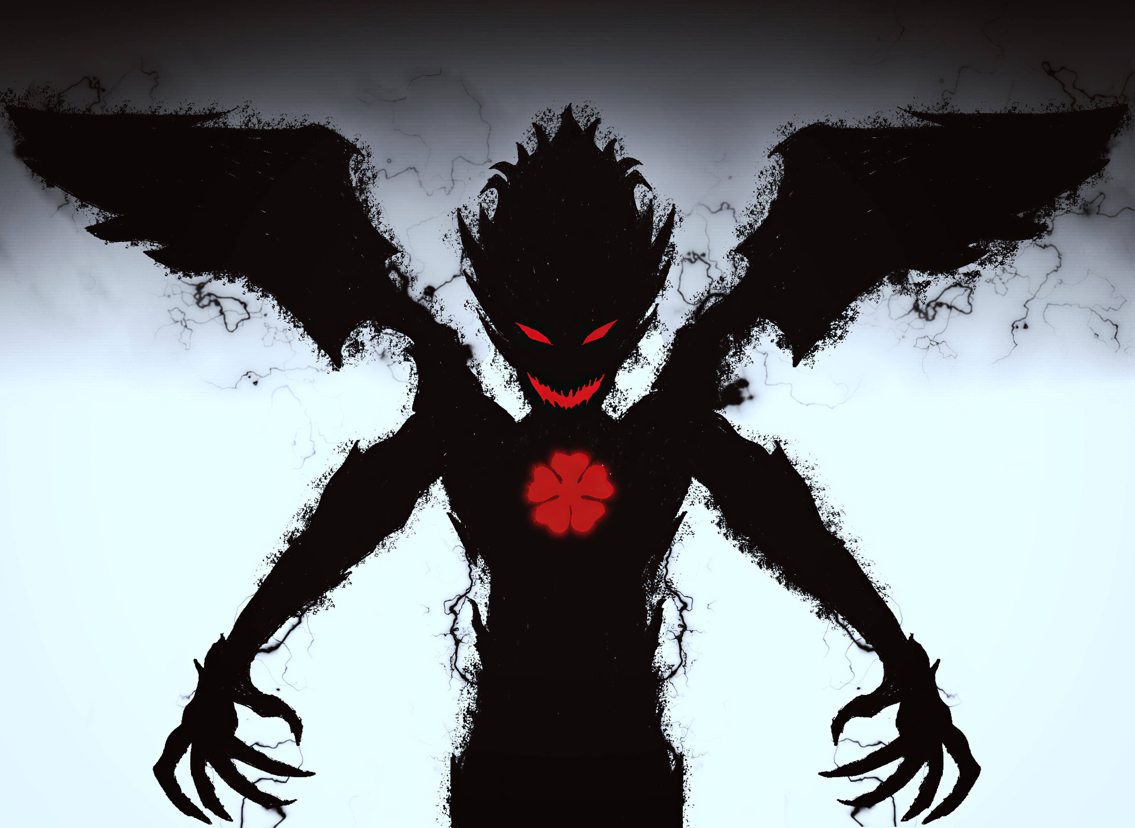 黑色动漫恶魔阿斯塔 壁纸