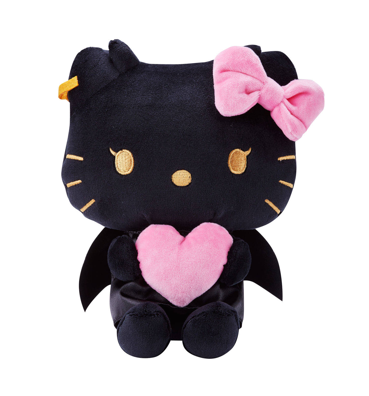 黑色蝙蝠Hello Kitty万圣节 壁纸