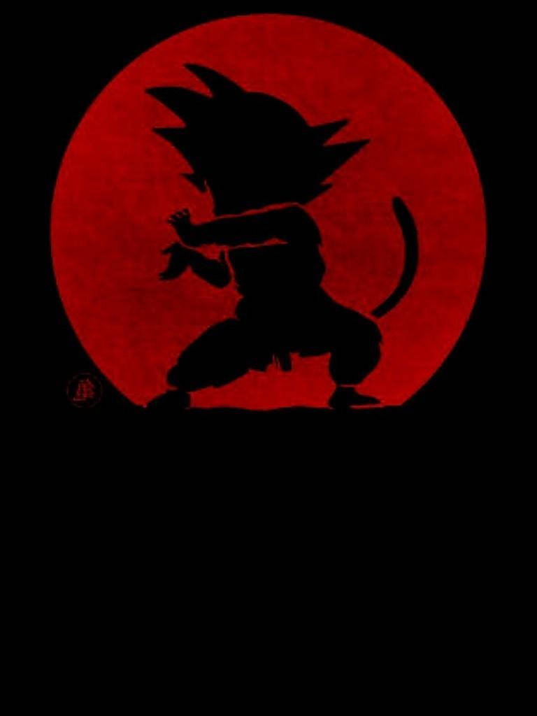 龙珠Z标志iPhone屏幕设计 壁纸