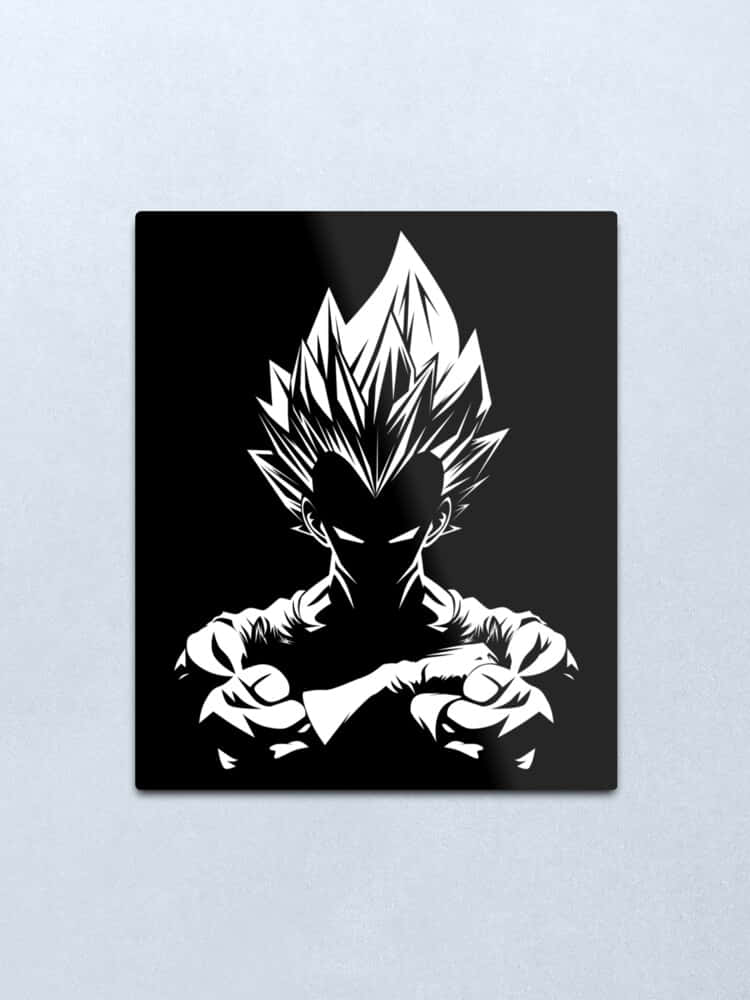龙珠贝吉塔黑白形象 壁纸