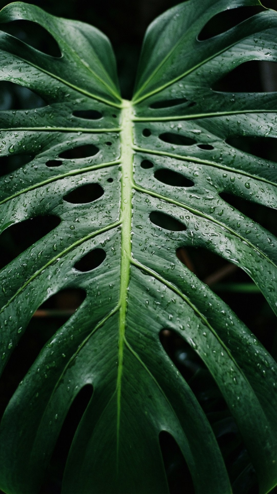 龟背雨水滴 壁纸