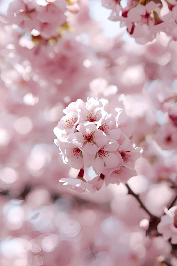 樱花、树枝、春花、花卉、春季、粉色花朵、盛开、樱花、树木、绽放、植物、粉色、光线、阳光、花瓣、自然