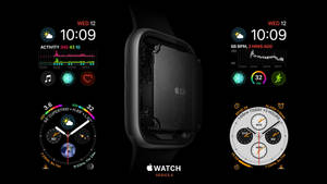 Apple Watch Series Four规格壁纸 — Apple Watch 壁纸