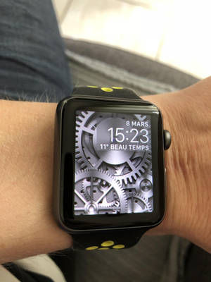 Apple Watch机械齿轮表盘壁纸 — Apple Watch 壁纸