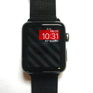 Apple Watch金属网状纹理壁纸 — Apple Watch 壁纸