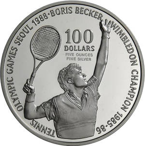 Boris Becker银币壁纸 — 1:1 壁纸