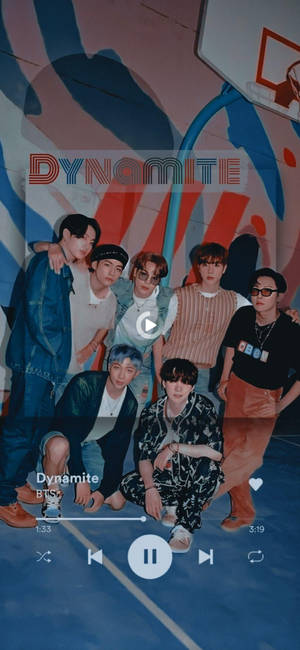 BTS 2021 Dynamite播放 — 19.5:9 壁纸