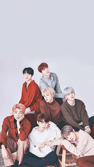 BTS iPhone 背景图 — 防弹少年团合照动图 壁纸