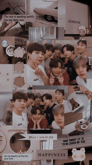 BTS 美学搞怪自拍 — 防弹少年团美学 壁纸