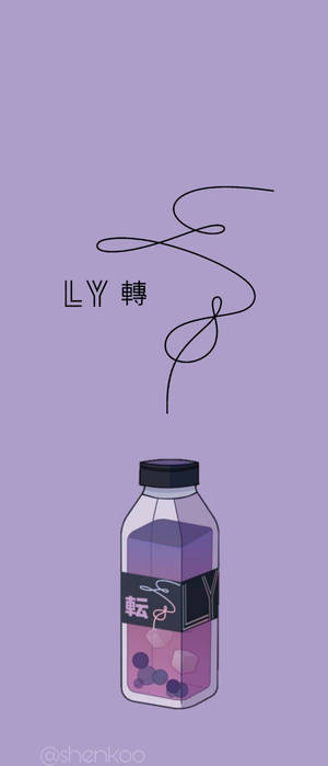 BTS美学Love Yourself紫色 — 索尼 Xperia 壁纸