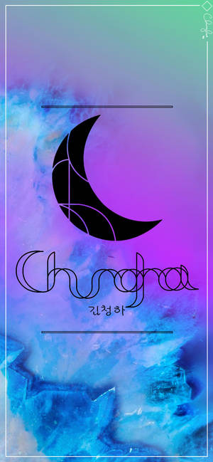 Chungha 月亮标志壁纸 — iPhone 16e 壁纸