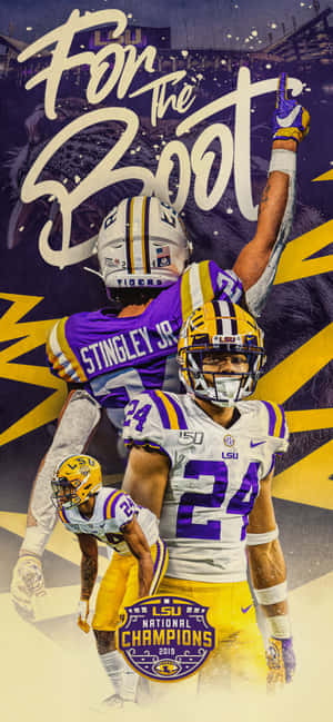 Derek Stingley Jr 2019 NCAA 冠军 — Vivo X300 E 壁纸