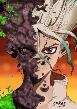 石神千空 在《Dr.STONE 石纪元》中的壁纸 — OnePlus Pad 2 Pro 壁纸