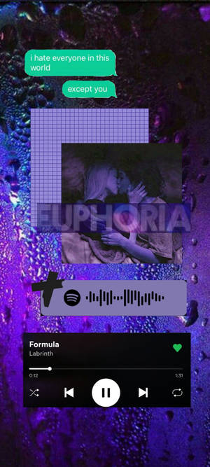 Euphoria 在 Spotify 壁纸 — iPhone 16 Pro Max 壁纸