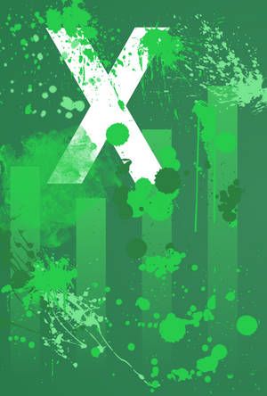 Excel 脏旧风格 X 标志 — 小米平板8 壁纸
