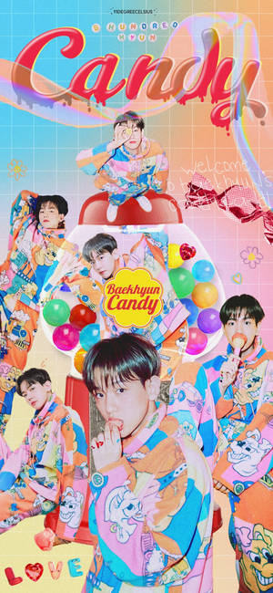 EXO Baekhyun Candy壁纸