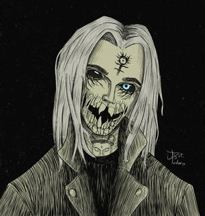 Ghostemane 怪兽风格 — Pixel 10 Pro Fold 壁纸