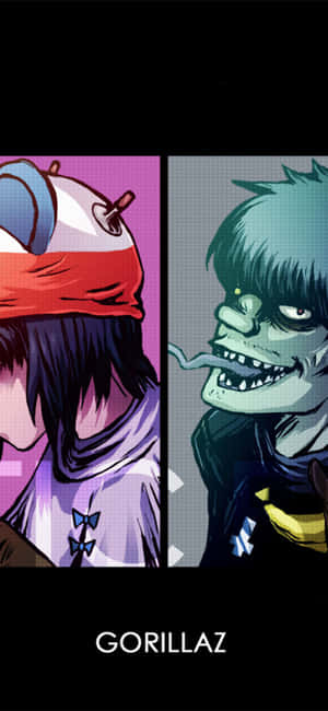 Gorillaz iPhone[壁纸] — Oppo A6s Pro 壁纸