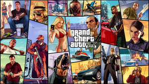 GTA 5 2560x1440 拼贴壁纸