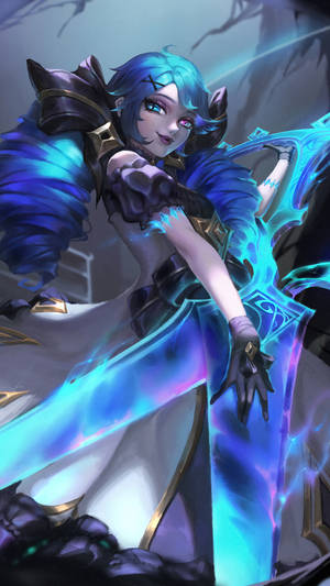 Gwen LoL iPhone壁纸 — 可爱的iPhone 壁纸