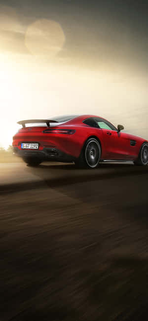 iPhone X AMG GT-R背景 — 荣耀Play 壁纸