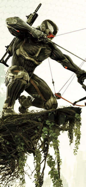 iPhone X《Crysis 3》背景 — Oppo A6x 壁纸