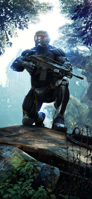 iPhone X《Crysis 3》背景 — Infinix Smart 20 壁纸