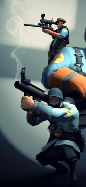 iPhone XS Team Fortress 2 背景 — Vivo Y60 壁纸
