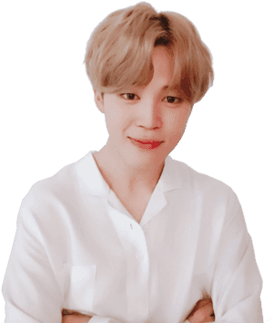 Jimin微笑白衬衫