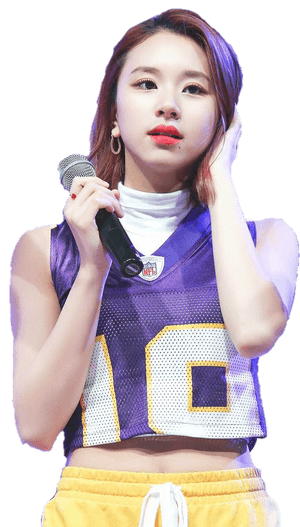 Kpop明星表演麦克风