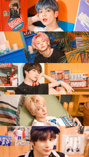 Kpop表演者准备震撼舞台 — Kpop GIF 壁纸