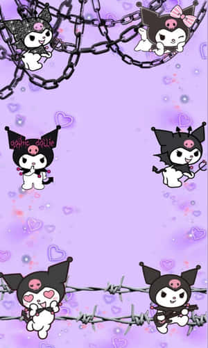 Kuromi iPhone — 三丽鸥 GIF 壁纸