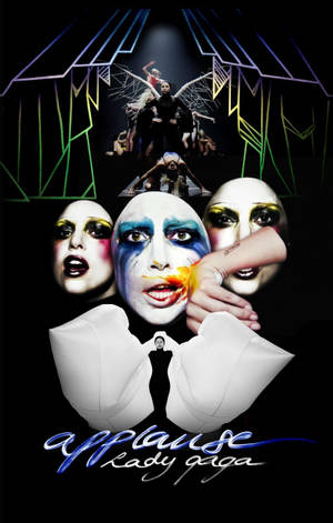 Lady Gaga《掌声》海报壁纸 — Redmi Pad 壁纸