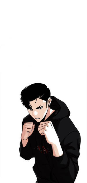 Lookism 扎克拳头壁纸 — iPhone 12 壁纸
