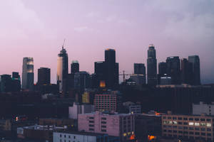 Macbook Air City Dusk — MacBook Air 壁纸