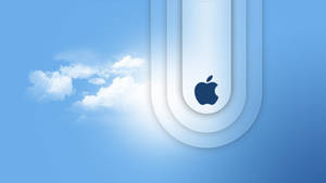 Macbook Air 云端苹果标志 — MacBook Air 壁纸