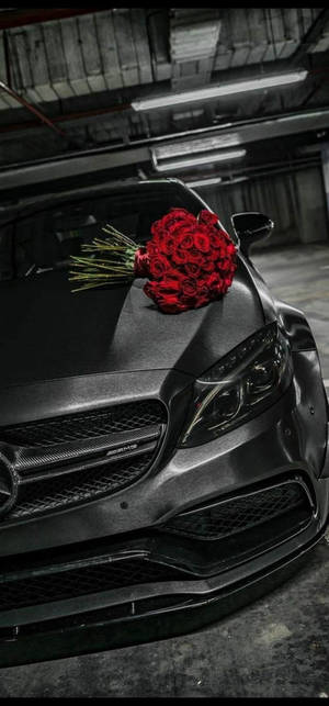 Mercedes iPhone X 3D玫瑰 — iPhone 15 Pro 壁纸