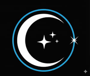 月亮，星星，标志