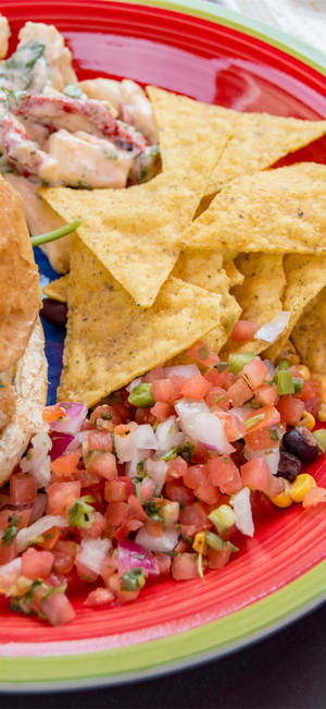 Nachos 美食 iPhone — iPhone 16 Pro 壁纸