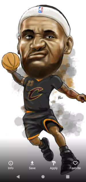 NBA卡通 — iPhone 13 Pro Max 壁纸