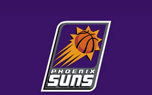 NBA菲尼克斯太阳队紫色标志壁纸 — 简约 壁纸