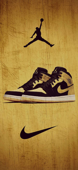 耐克 Air Jordan 花粉壁纸 — iPhone 15 壁纸