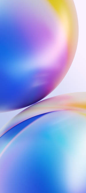 Oneplus 彩虹球体壁纸